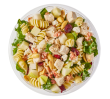 Apple + Pear Pasta + Greens Image