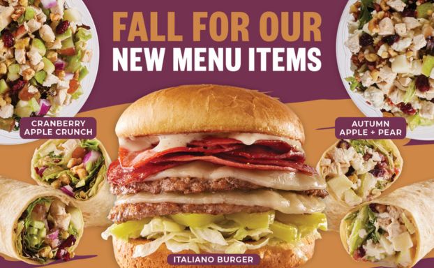 Introducing...Our Fall Menu